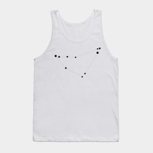 Capricorn - Minimalist Zodiac Art Tank Top